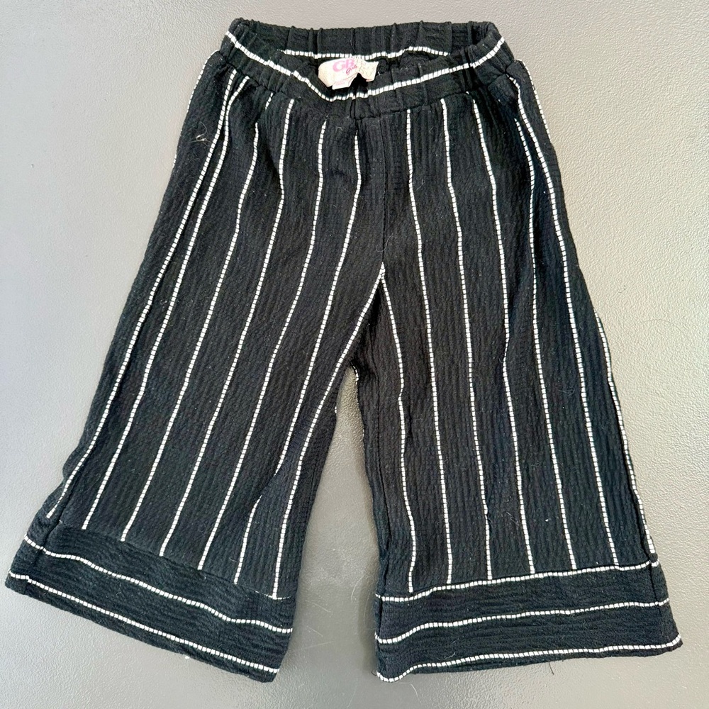 GB Girls Stripe Pants Size 3T bell bottoms/ Flare pants